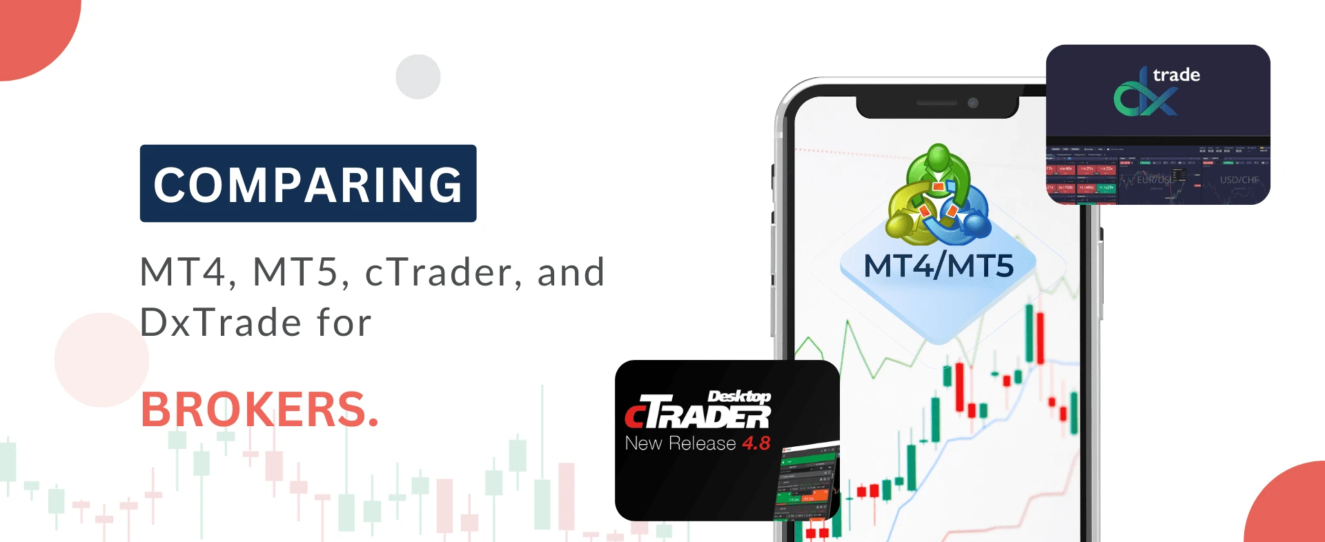 Comparing MT4, MT5, cTrader, and DxTrade for Brokers