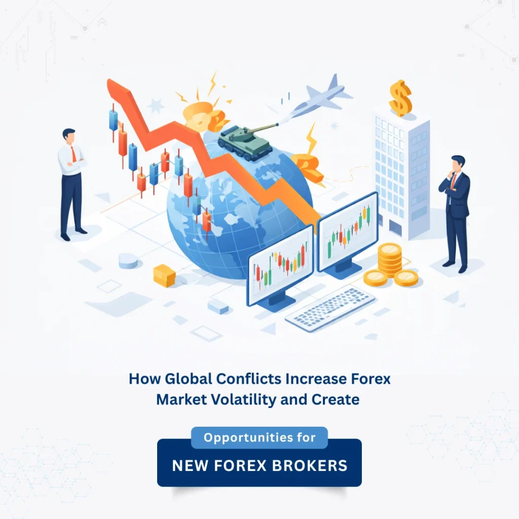 How Global Conflicts Increase Forex Market Volatility and Create Opportunities for New Forex Brokers (2026 Guide)